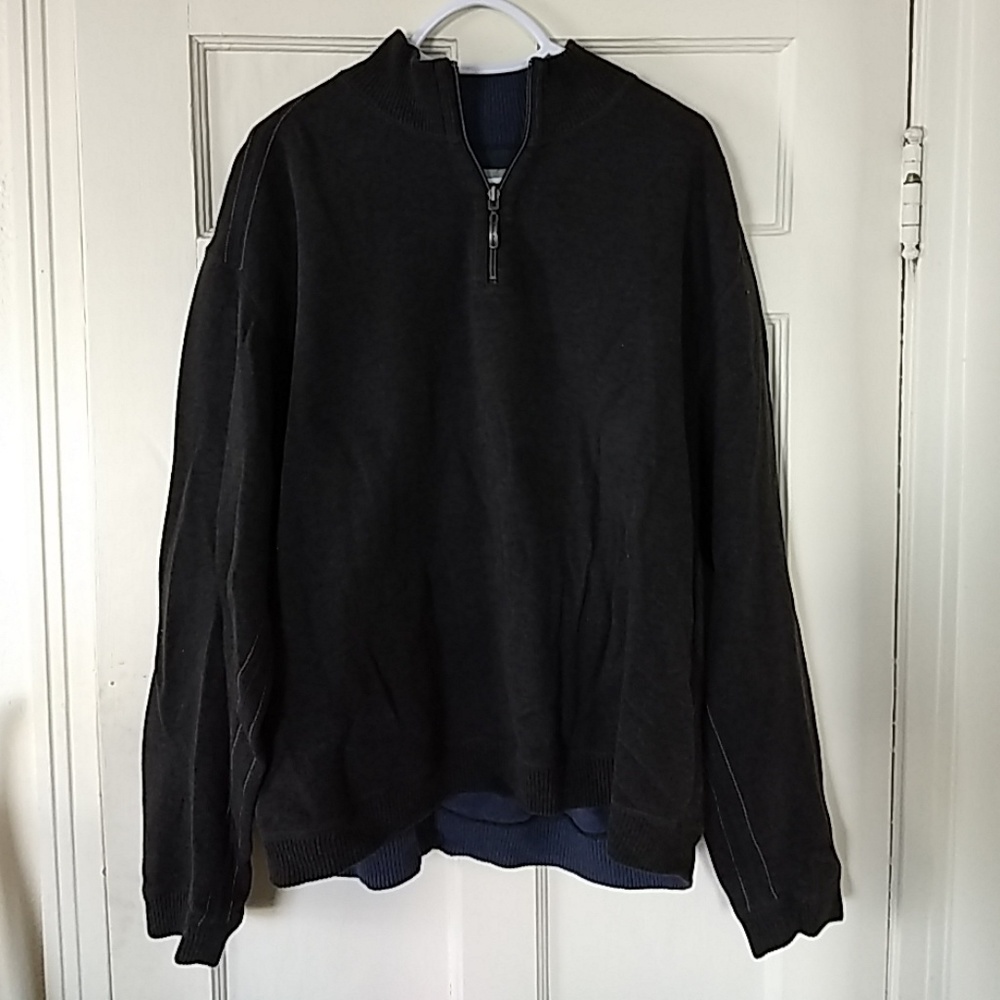 Tommy Bahama zip up sweater